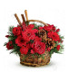 cesto-di-natale-con-rose-e-gerbere