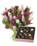 bouquet-di-tulipani-rosa-fucsia-scatola-cioccolatini-247x300